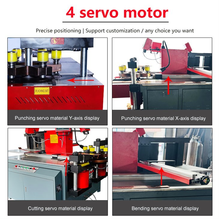 Full Servo Automatic Busbar Machine factory